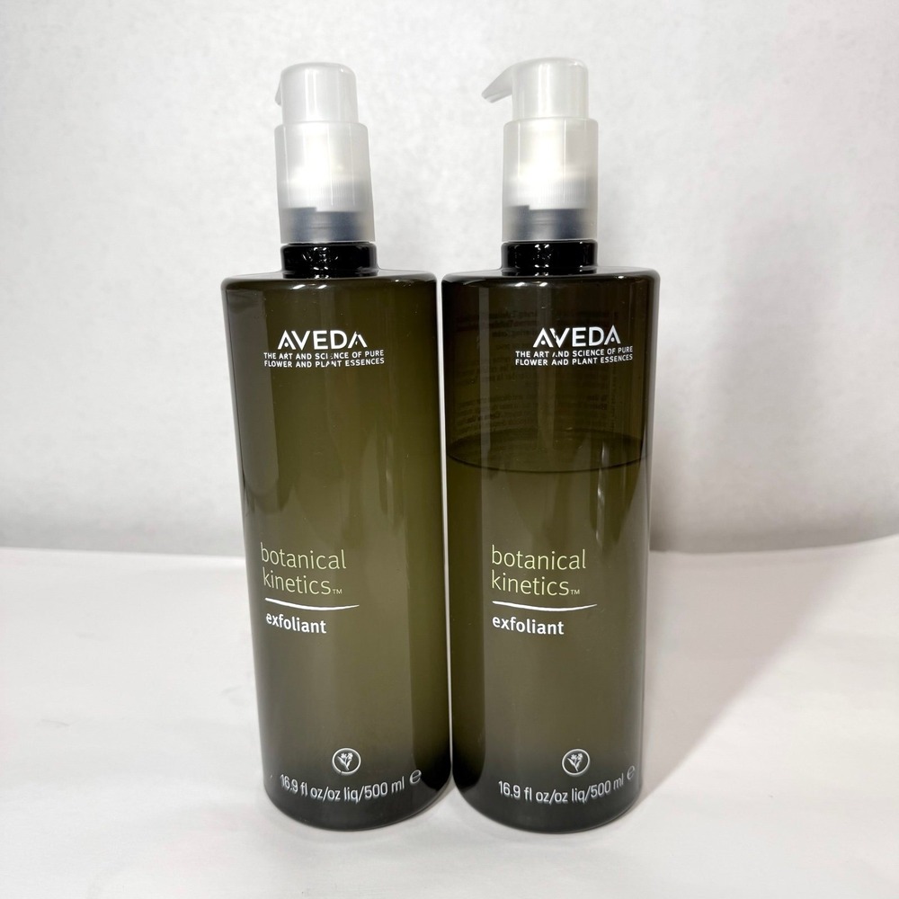 2- Aveda Botanical Kinetics Exfoliant 16.9 fl oz 500mL 1 New 1- 70% Full